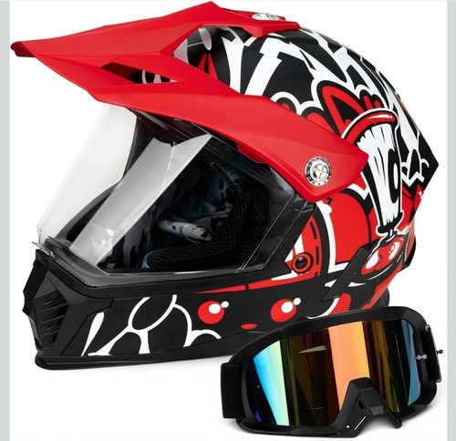 Dirt bike helmet - dirt,