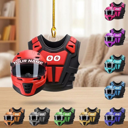 Personalized racing helmet - personalized,